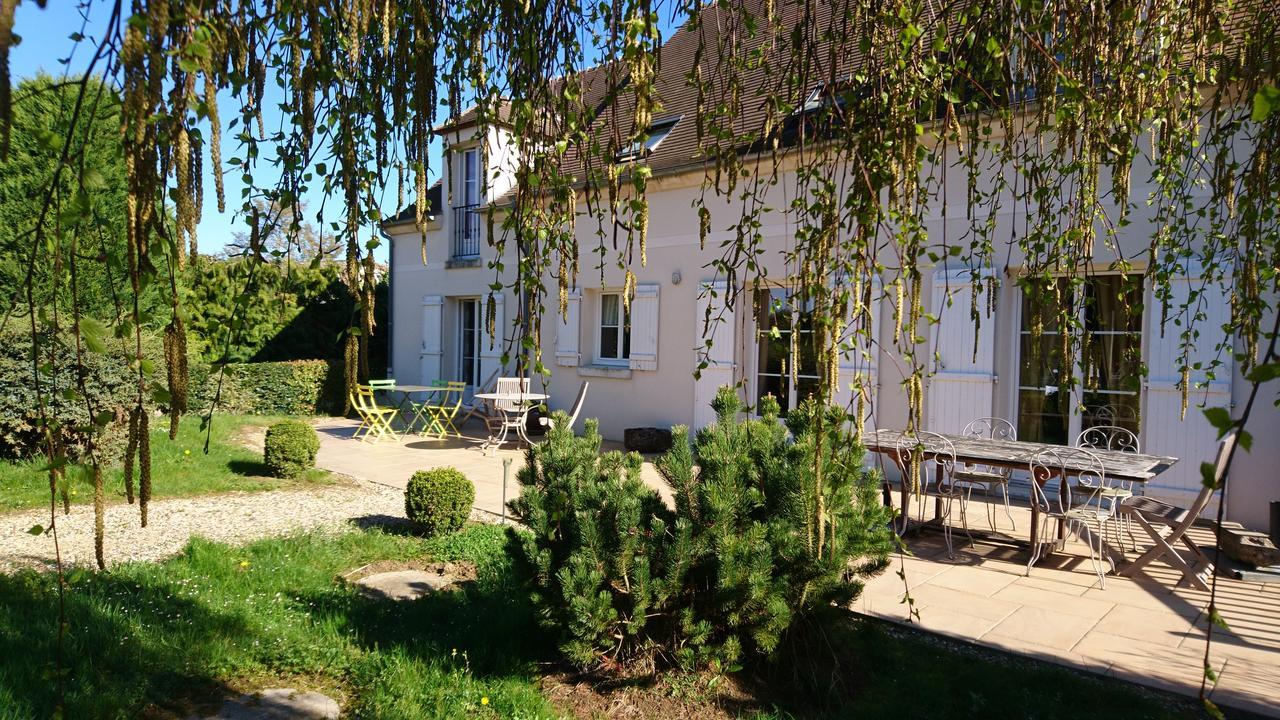 Chambre D'Elisabeth A La Ferme Montépilloy Eksteriør billede